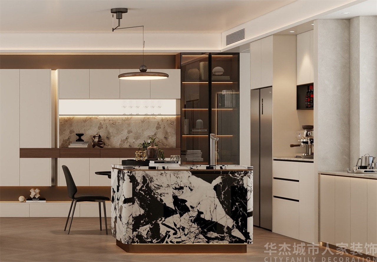 金地玖峯禧 · 136㎡ · 现代简约 - 实景图2