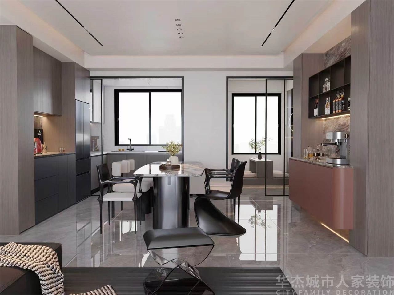 绿城桂月云翠· 134㎡ · 现代简约 - 实景图2