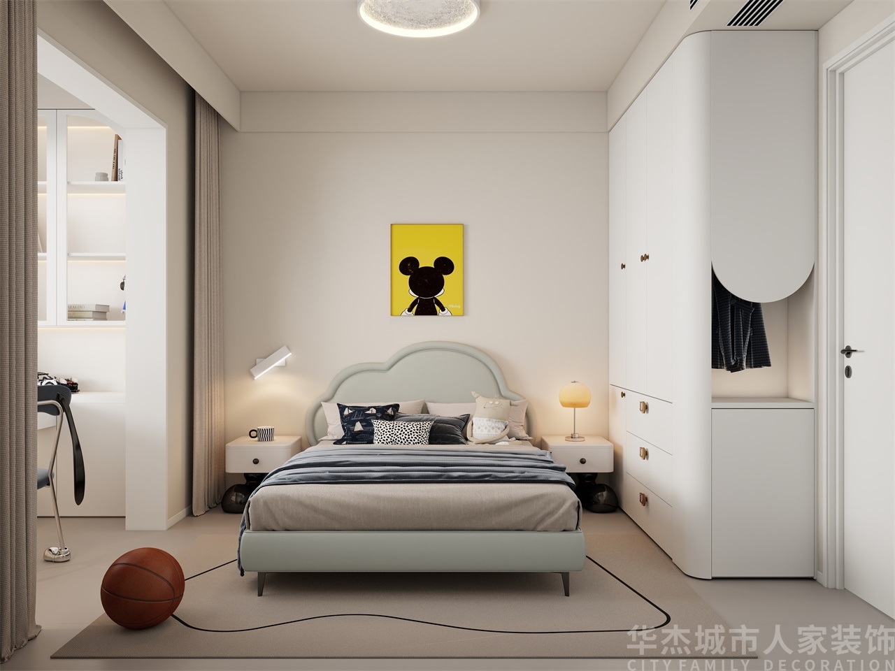 中国铁建语澜溪 · 143㎡ · 原木奶油风 - 实景图4