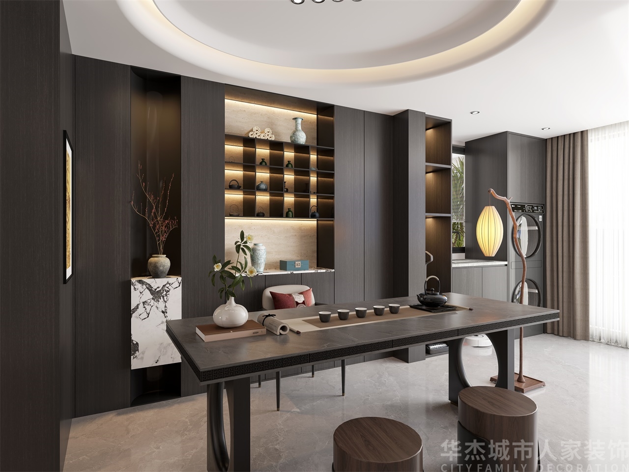 西派天著 · 175㎡ · 现代中式 - 实景图2