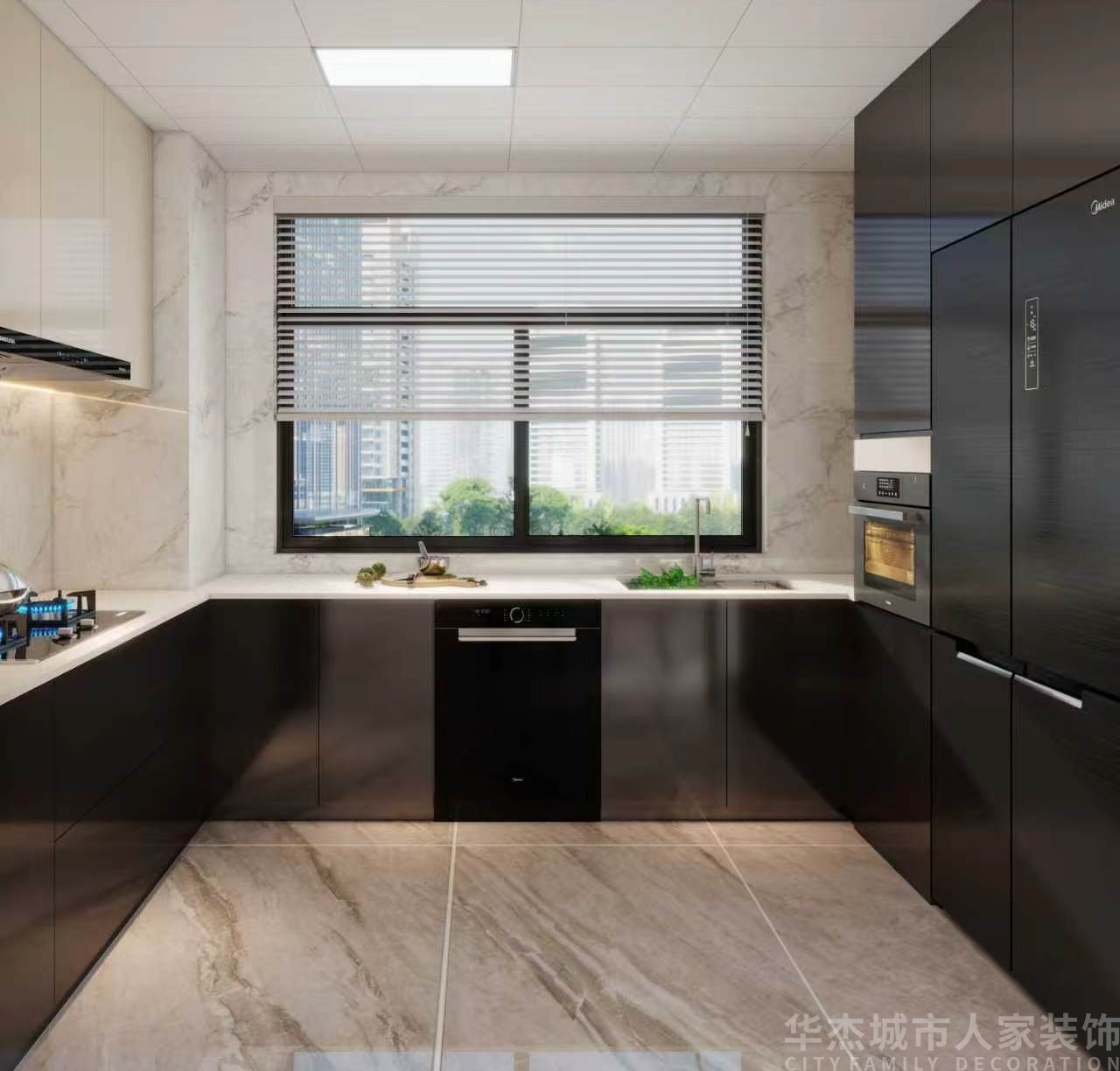 龙湖砚熙台 · 196㎡ · 意式轻奢 - 实景图7