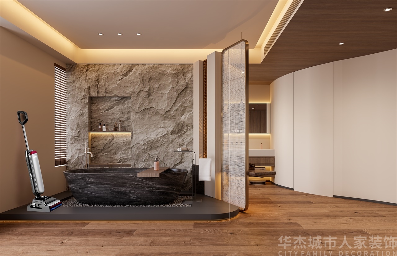 高科麓湾 · 196㎡ · 现代中式装修 - 实景图4
