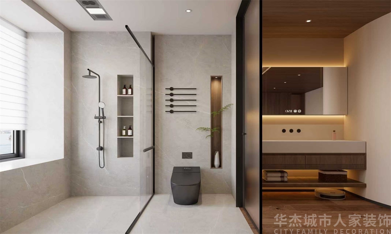 高科麓湾 · 196㎡ · 现代中式装修 - 实景图5