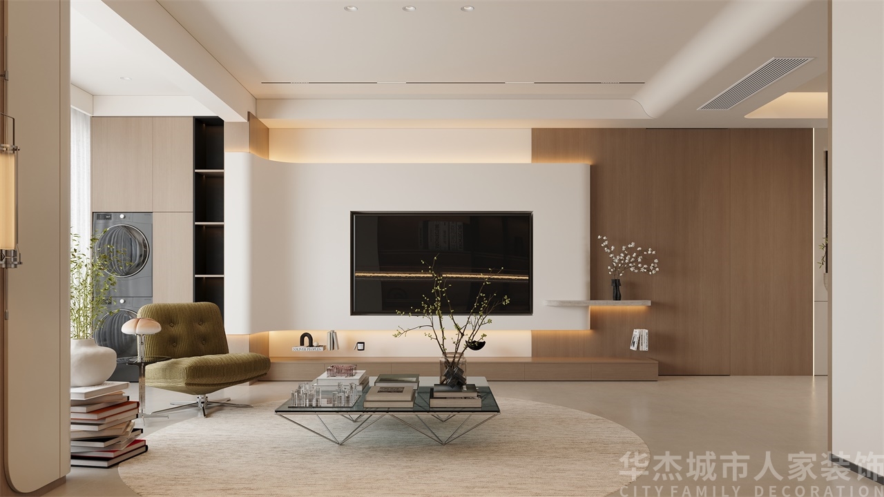 现代泓景园· 131㎡ · 自然风装修 - 实景图2