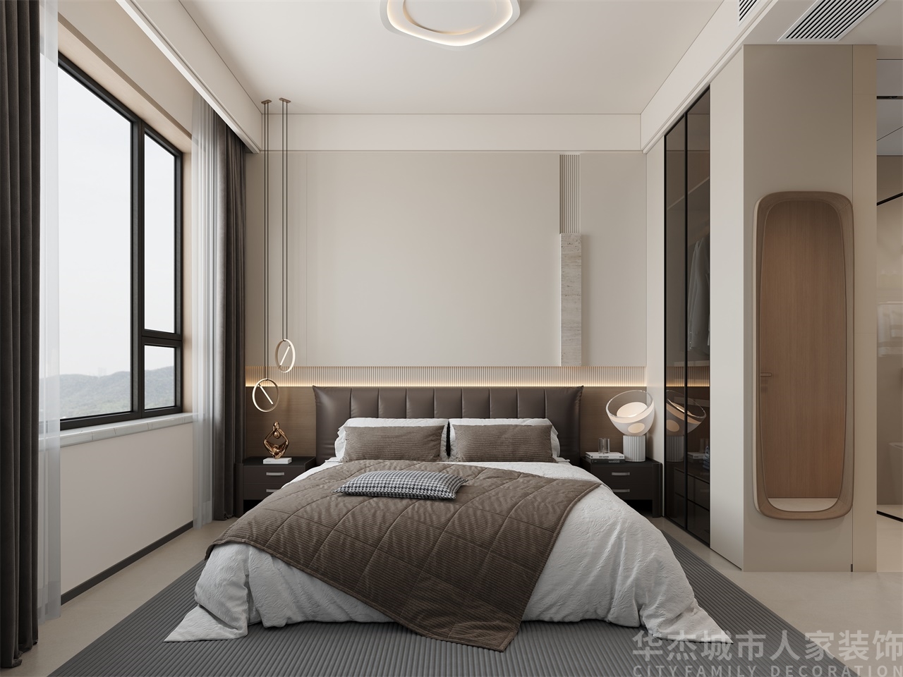 现代泓景园· 131㎡ · 自然风装修 - 实景图4