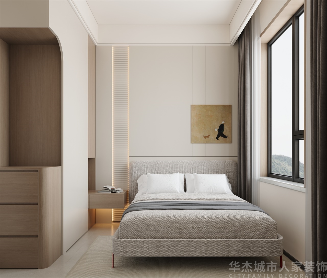 现代泓景园· 131㎡ · 自然风装修 - 实景图5