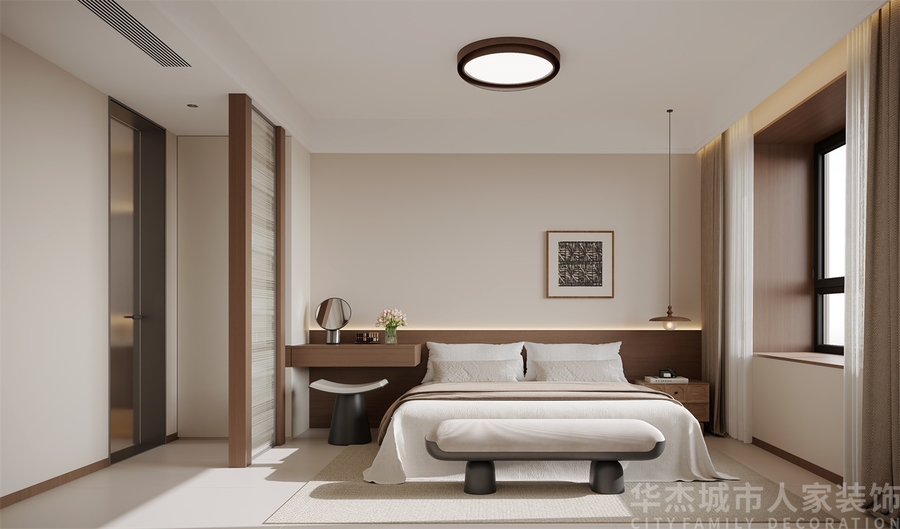 山东健康同人乐府 · 165㎡ · 中古奶油 - 实景图3