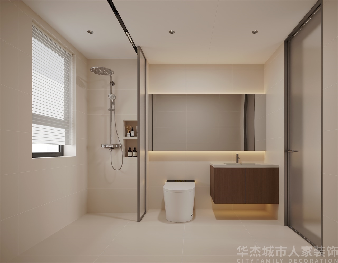 山东健康同人乐府 · 165㎡ · 中古奶油 - 实景图7
