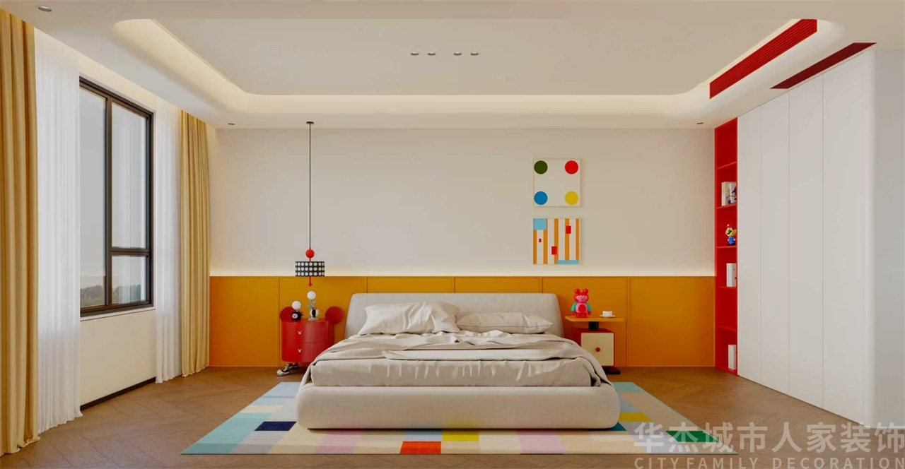 未央璞悦 · 129㎡ · 极简多巴胺 - 实景图4