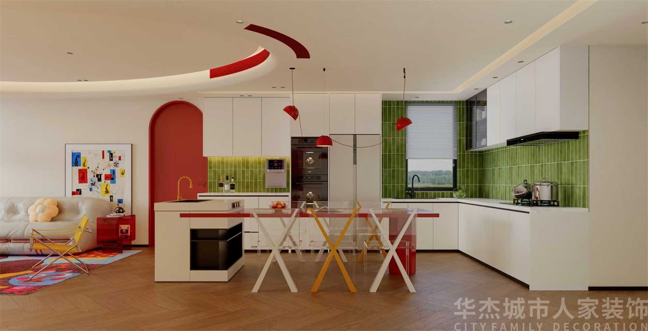 未央璞悦 · 129㎡ · 极简多巴胺 - 实景图5