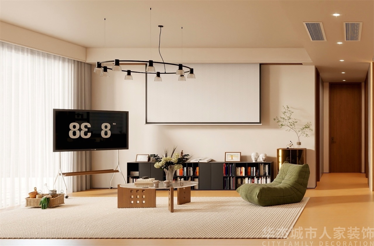 陕建锦泓府 · 125㎡ · 中古风装修 - 实景图2